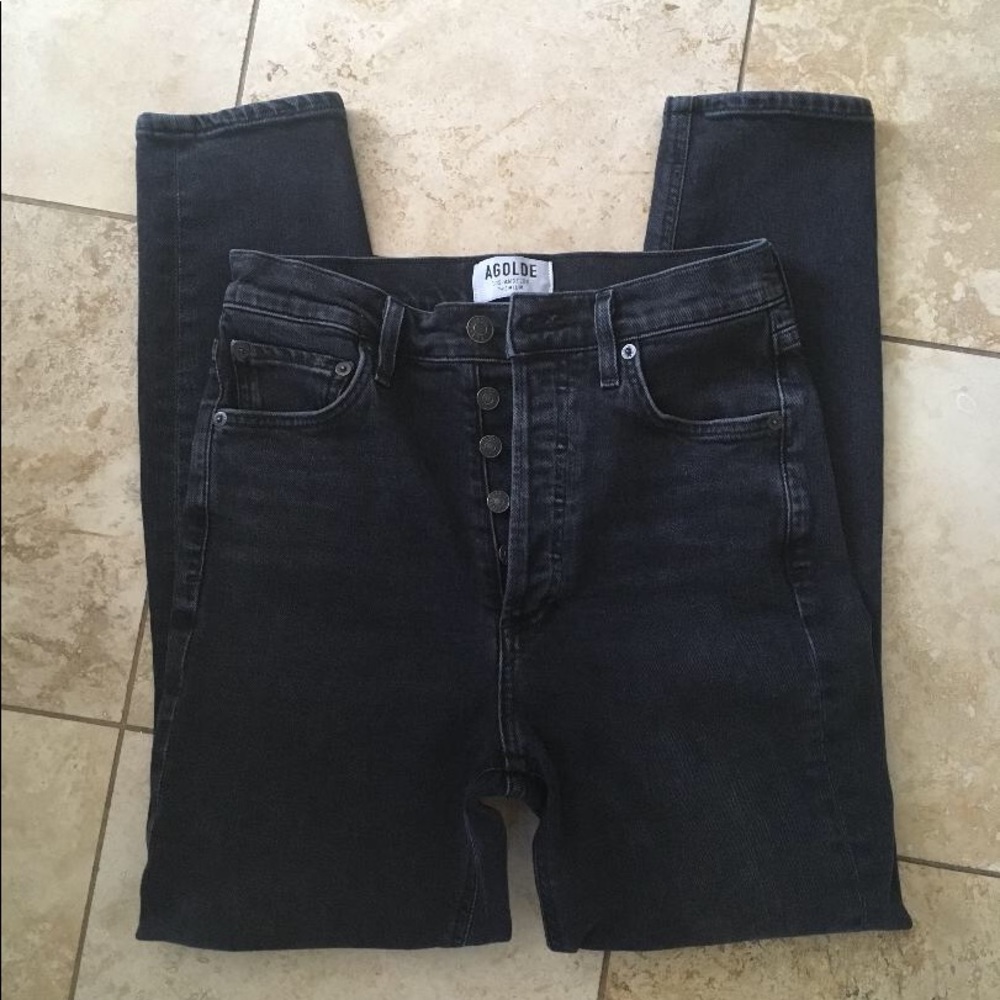 Agolde Nico High Rise Slim.